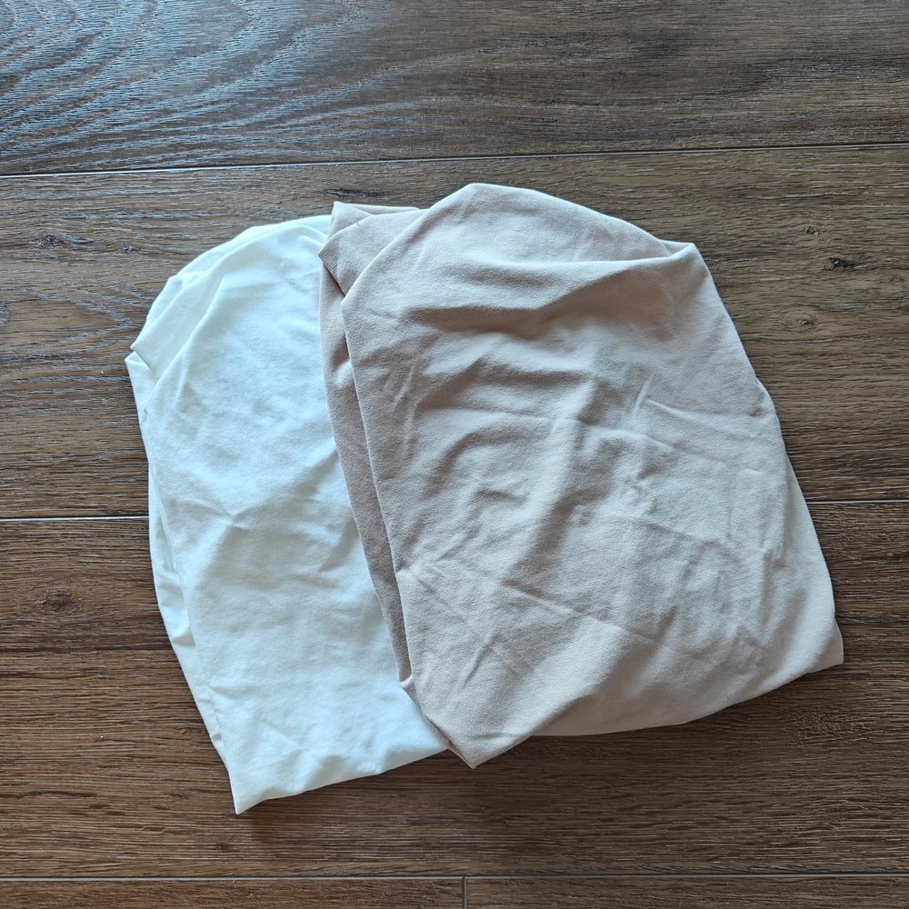 mushie set of 2 bassinet sheets